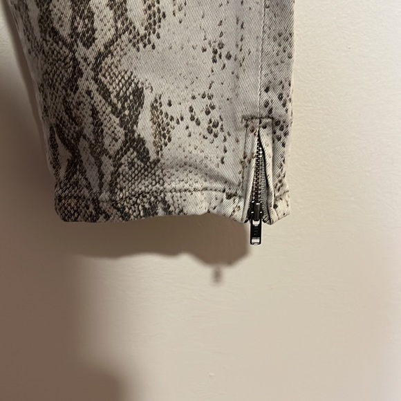 Charlie B Python jeans. Worn once. - Picture 2 of 5